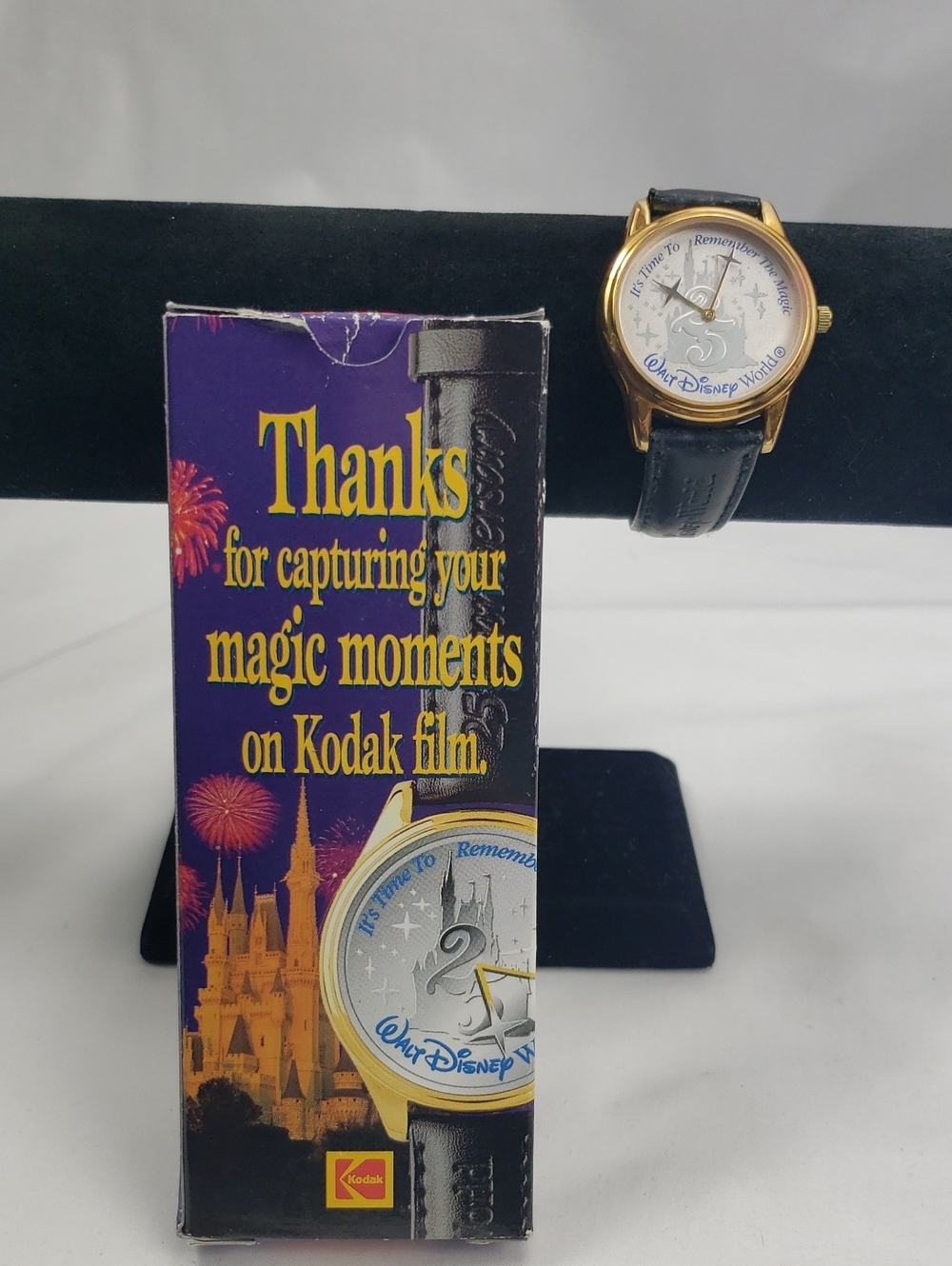 Vintage Walt Disney World 25th Anniversary Kodak Working Watch